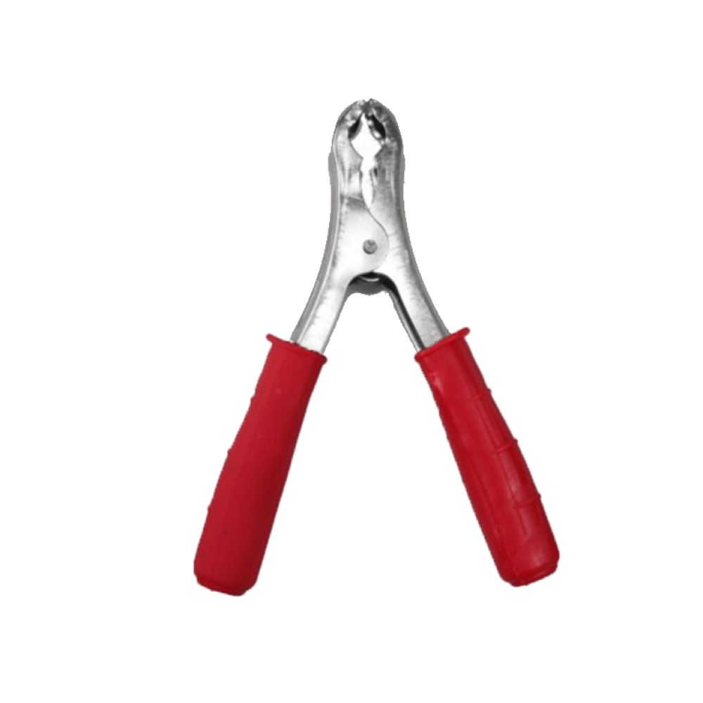 PINZA PARA BATERIA 120A 144 x 80 mm ROJA