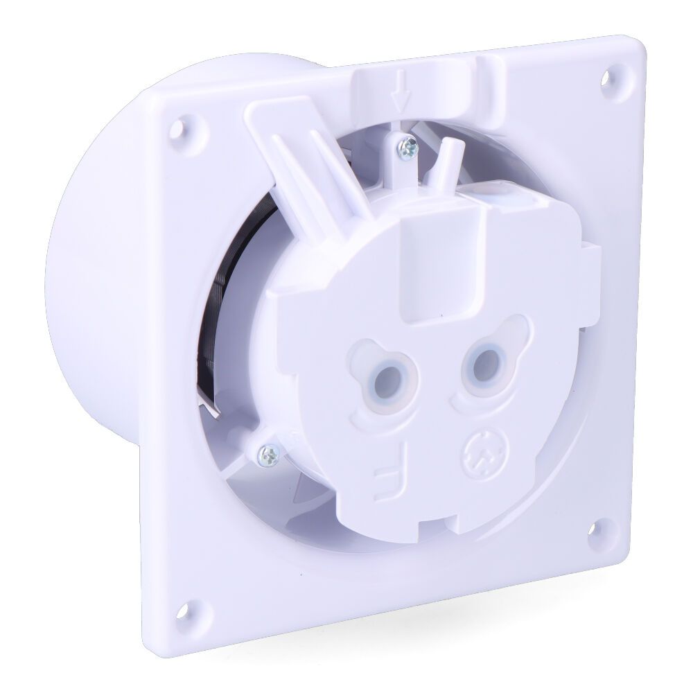 EXTRACTOR DE AIRE CON TAPA BLANCA, ( PERSONALIZABLE) 11W Ø10cm EDM - Imagen 3