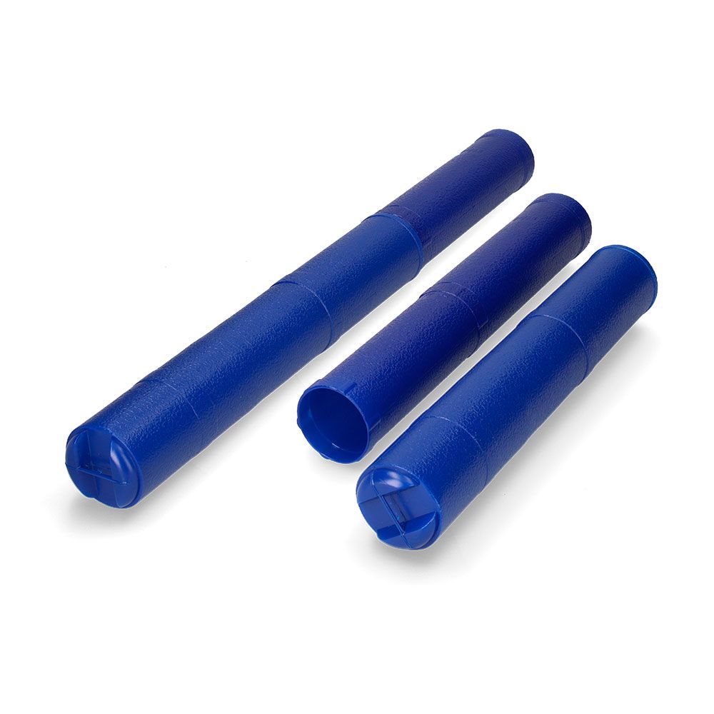 TUBO PORTAPLANOS EXTENSIBLE DE 40 A 75 cm Ø65 mm COLOR AZUL - Imagen 2