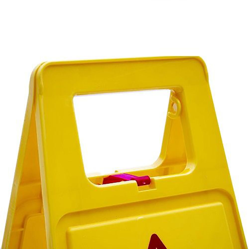 PANEL AMARILLO PRECAUCION SUELO MOJADO 62cm Al. NORMALUZ - Imagen 3