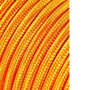 CARRETE CABLE CORDÓN TUBULAR H03VV-F 2 x 0,75 mm² ORO, 5m