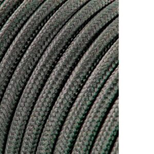 CARRETE CABLE CORDÓN TUBULAR H03VV-F 2 x 0,75 mm² GRIS OSCURO, 5 m