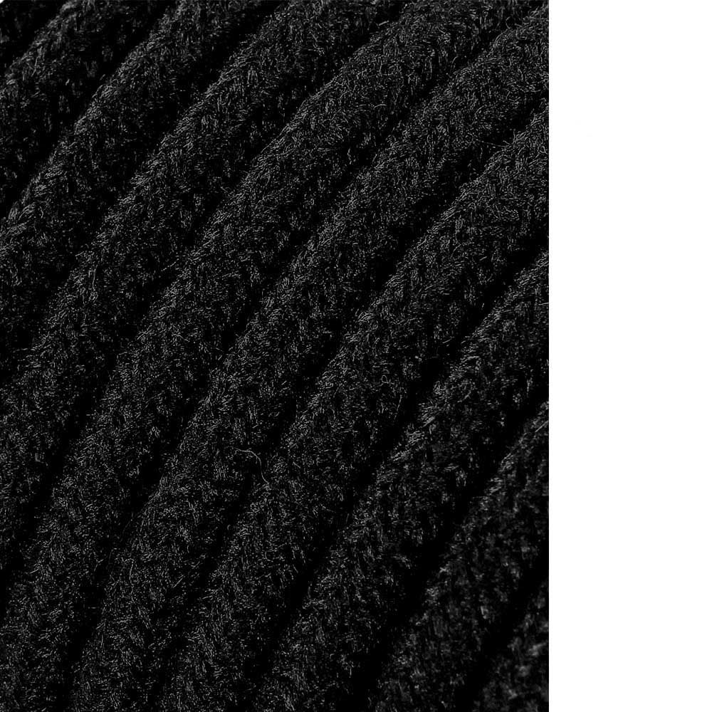 CARRETE CABLE CORDÓN TUBULAR H03VV-F 2 x 0,75 mm² NEGRO, 25 m