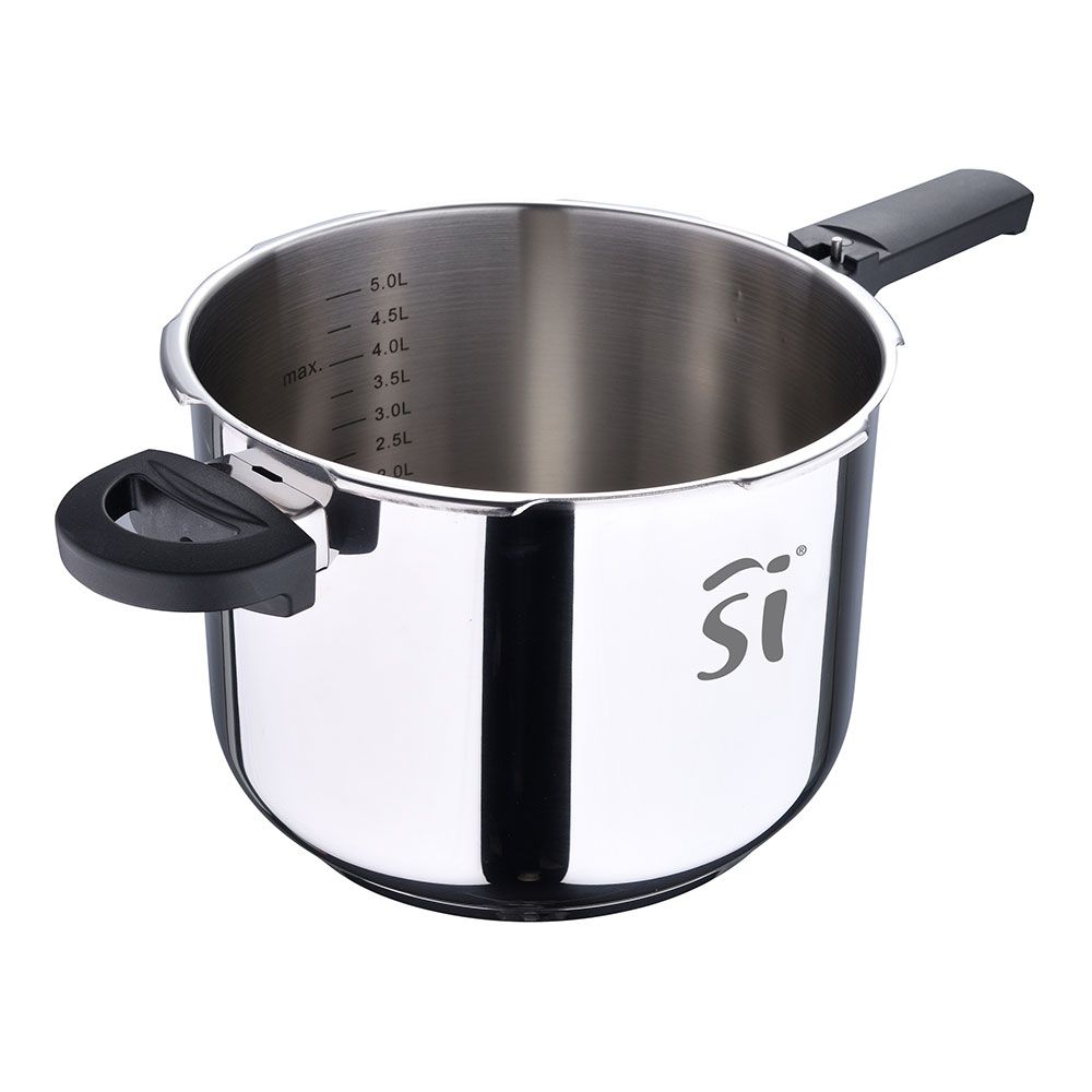 OLLA A PRESIÓN 6 L ACERO INOXIDABLE CRETA Ø22cm - Imagen 2