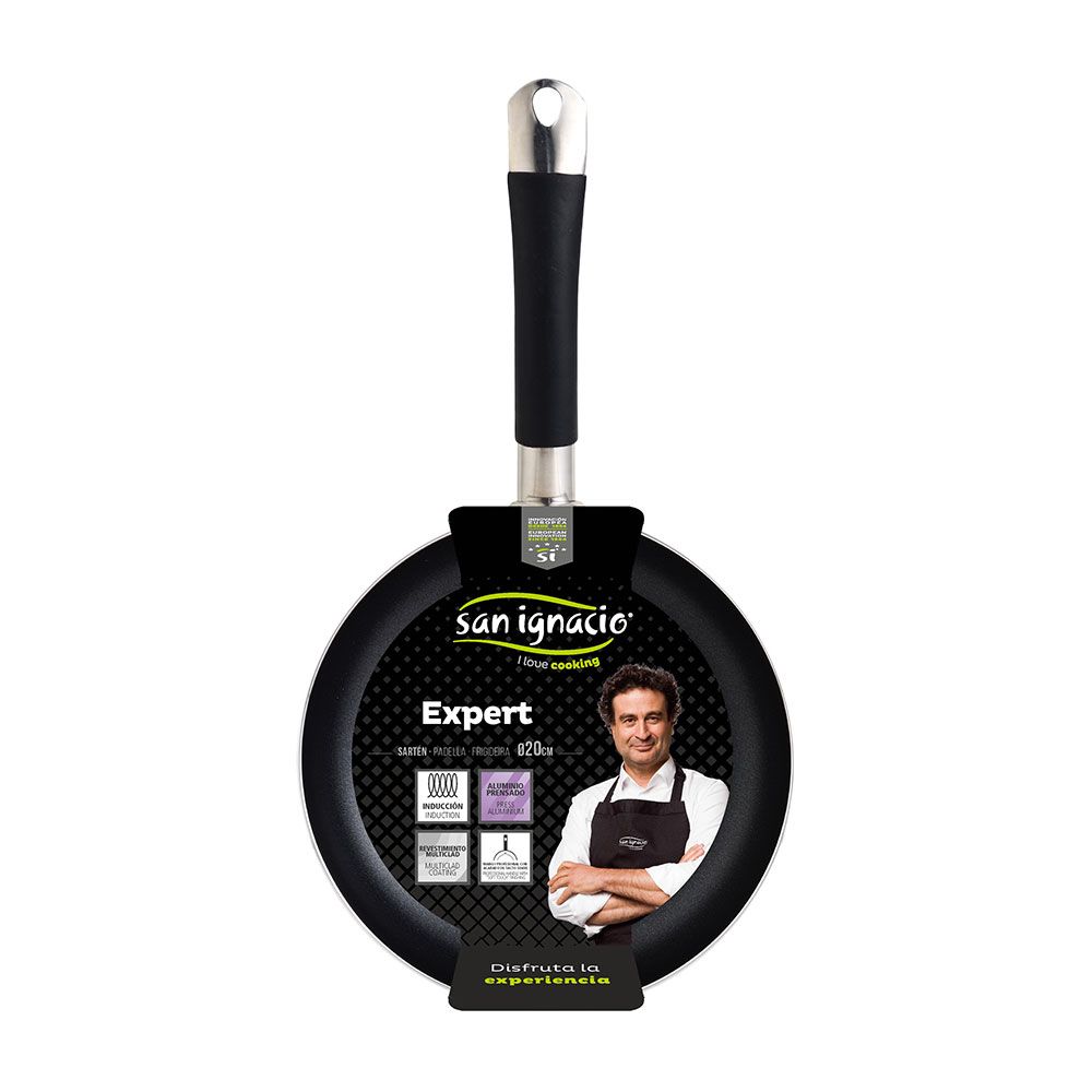 SARTÉN DE ALUMINIO PRENSADO INDUCCIÓN EXPERT Ø20 cm - Imagen 2