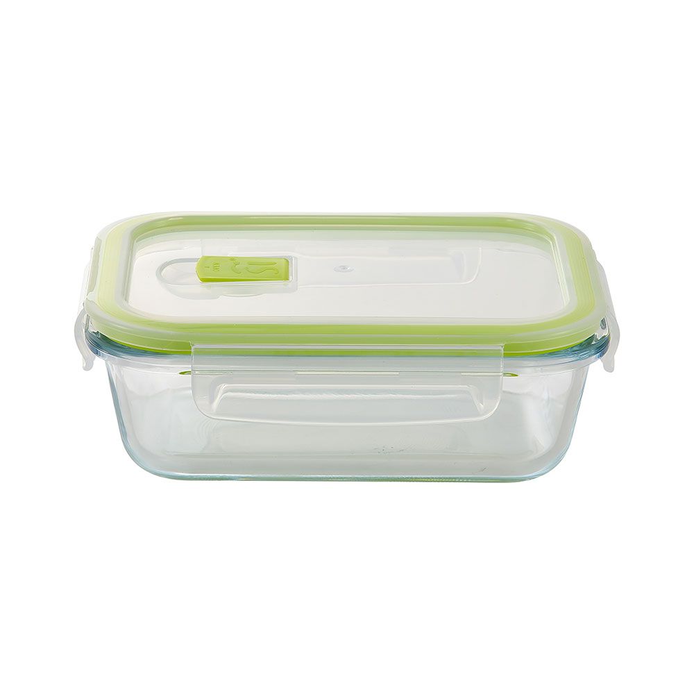 FIAMBRERA HERMÉTICA RECTANGULAR BOROSILICATO EXPERT 640 ml - Imagen 2