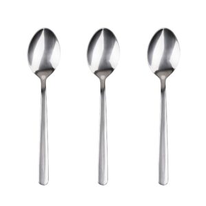 CUCHARA DE ACERO INOXIDABLE RECICLADO BRILLO EARTH 3 uds
