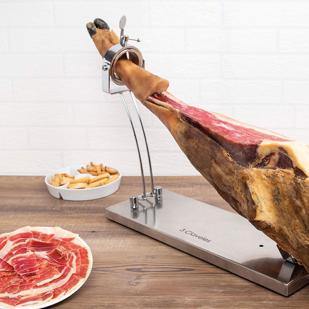 JAMONERO CON CABEZAL GIRATORIO 39 x 50 x 16,5 cm - Imagen 4