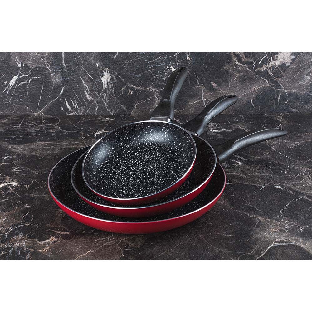 SET 3 SARTENES ALUMINIO PRENSADO Ø16 / Ø20 / Ø24 cm - Imagen 4