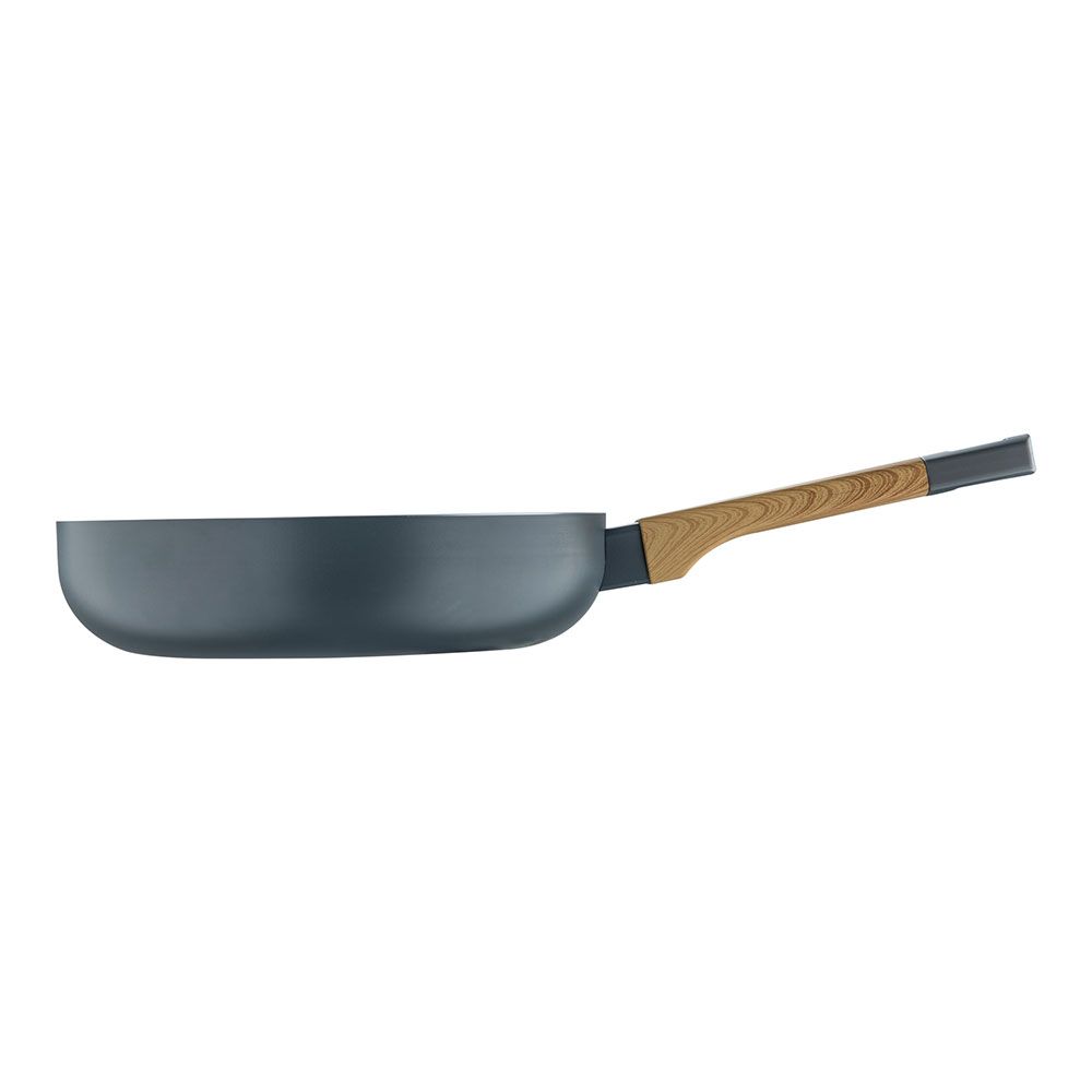 SARTÉN DE ALUMINIO PRENSADO INDUCCIÓN EARTH GREY Ø24 cm - Imagen 2