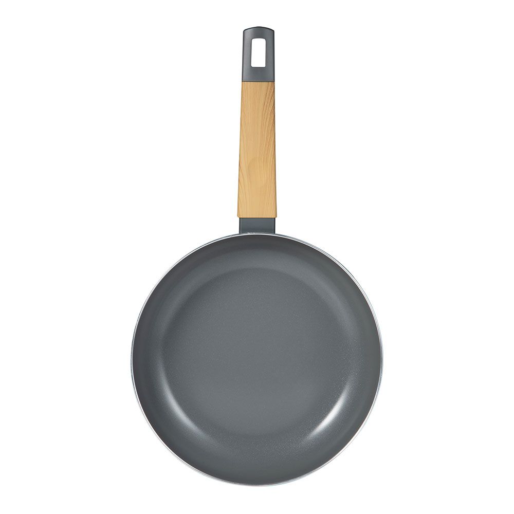 SARTÉN DE ALUMINIO PRENSADO INDUCCIÓN EARTH GREY Ø24 cm - Imagen 3