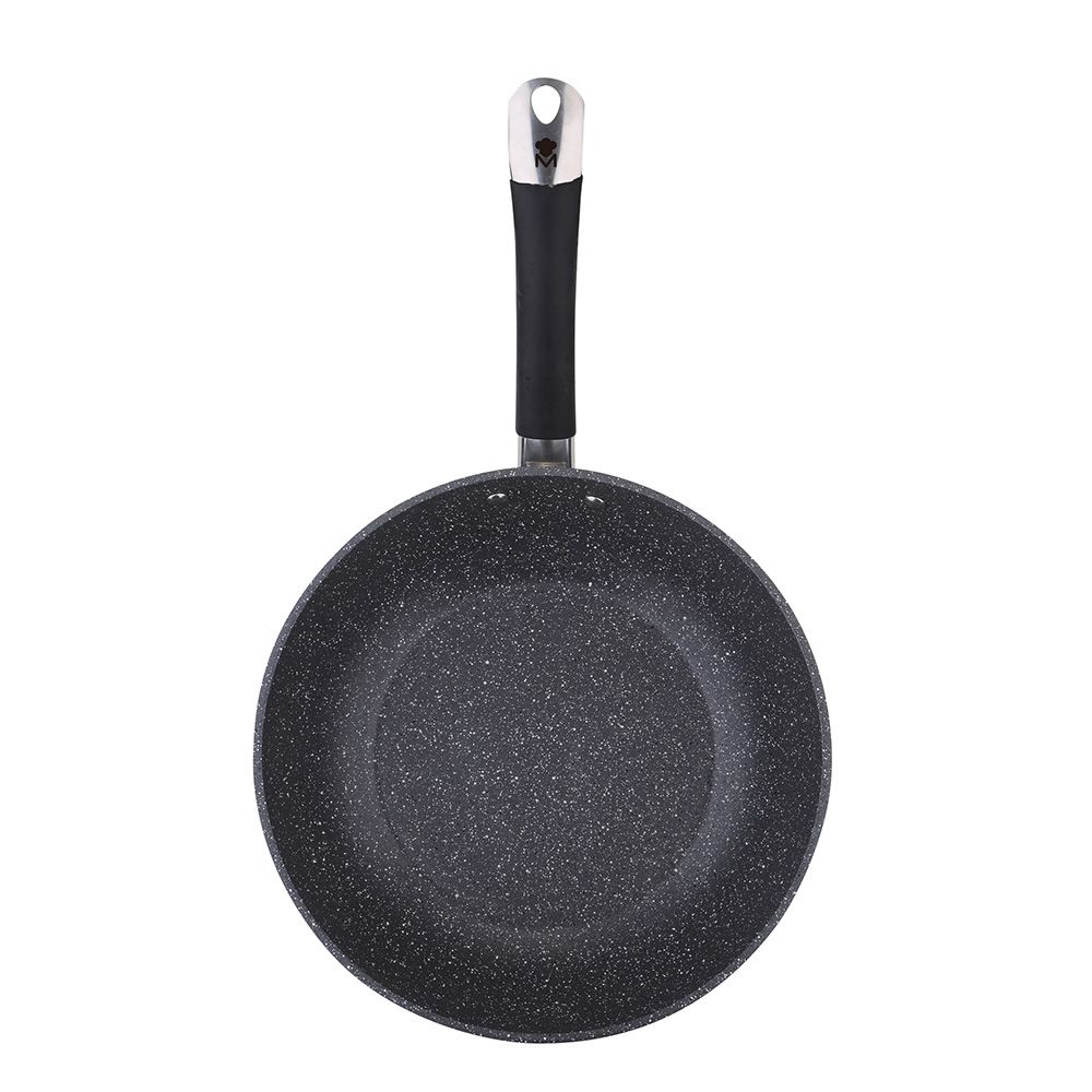 WOK ALUMINIO FORJADO HOME EDITION CON TAPA Ø28 x 8 cm - Imagen 2