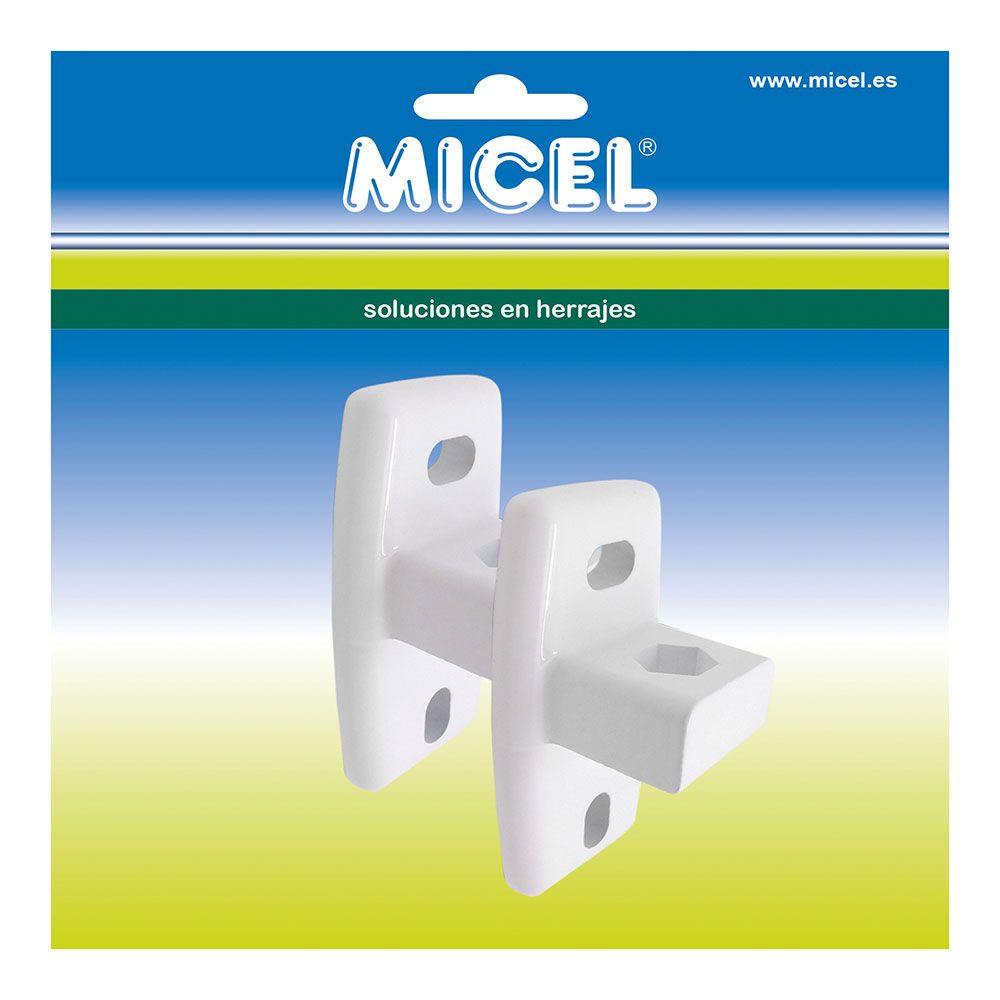 JUEGO DE SOPORTE PARED TOLDO TLD02 92543 MICEL - Imagen 2