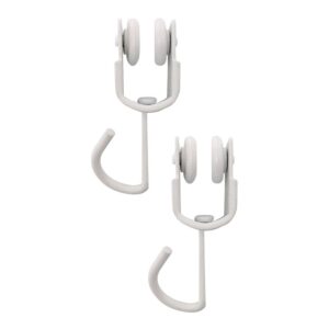 BLISTER DE 2 POLEAS RIEL CORTINA INTERIOR TLD18 92577 MICEL