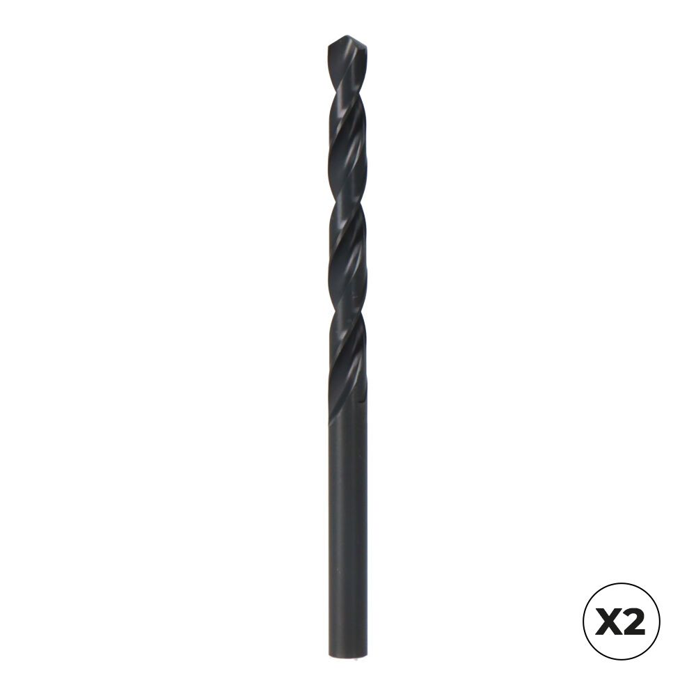 BROCA CILÍNDRICA CORTA HSS DIN 338N, Ø1,00 mm, 2 uds