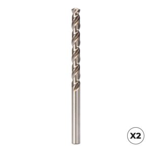 BROCA CILÍNDRICA CORTA HSSE DIN-338N INOX, Ø3,50 mm, 2 uds
