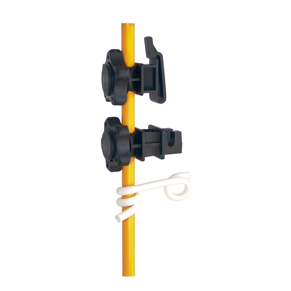PACK 50 PIQUETAS FIBRA AMARILLA 150 cm - Imagen 2