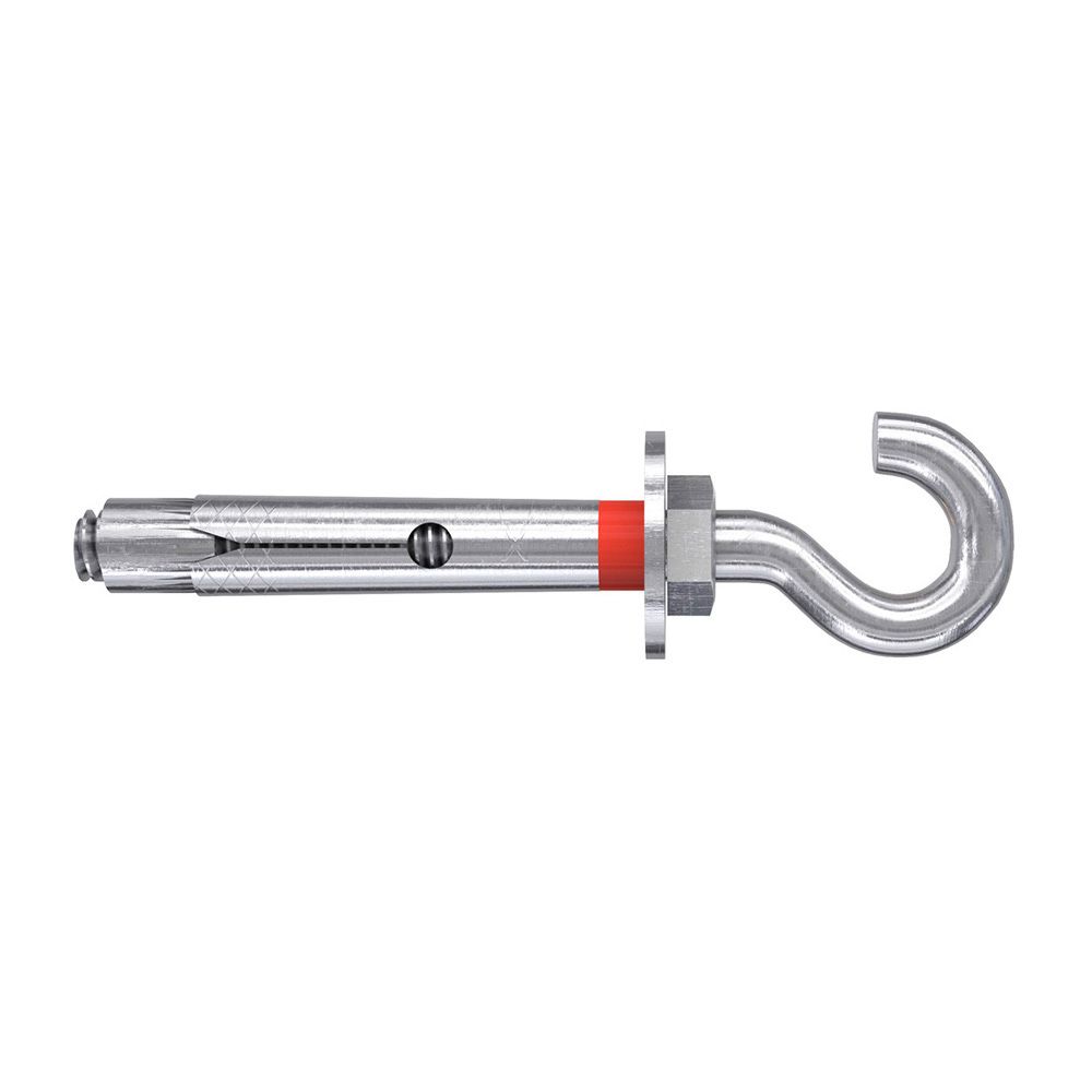 ANCLAJE METÁLICO FSL 10 ACABADO GANCHO M8 x 60 mm, BOLSA 4 uds