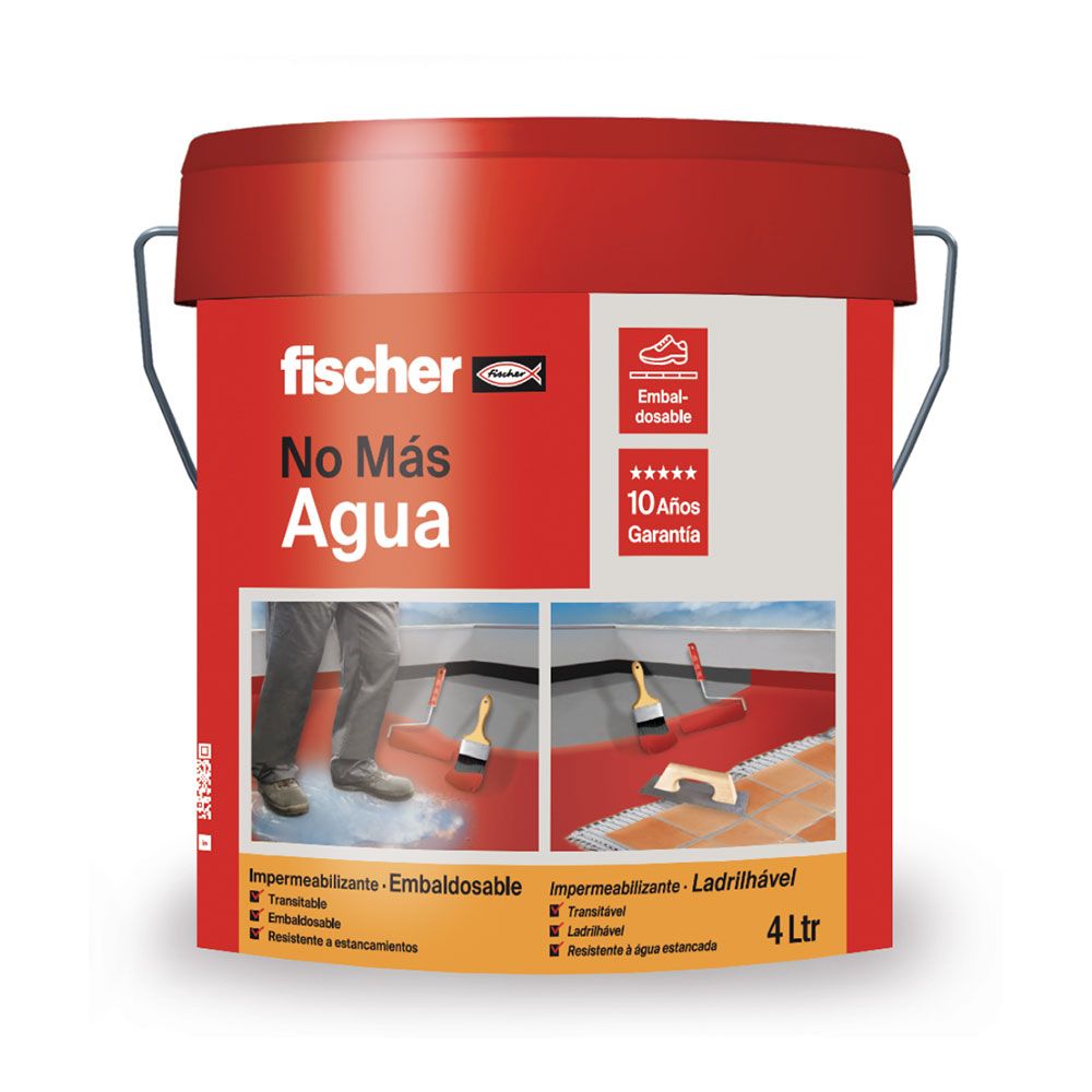 IMPERMEABILIZANTE EMBALDOSABLE GRIS 4 L