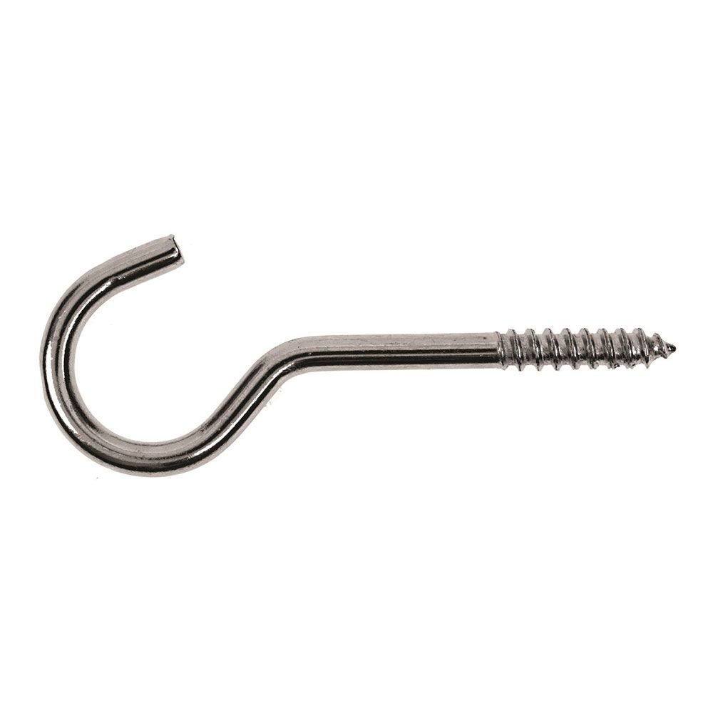 HEMBRILLA ABIERTA ZINCADO 4,5 x 80 mm, CAJA M 6 uds - Imagen 2