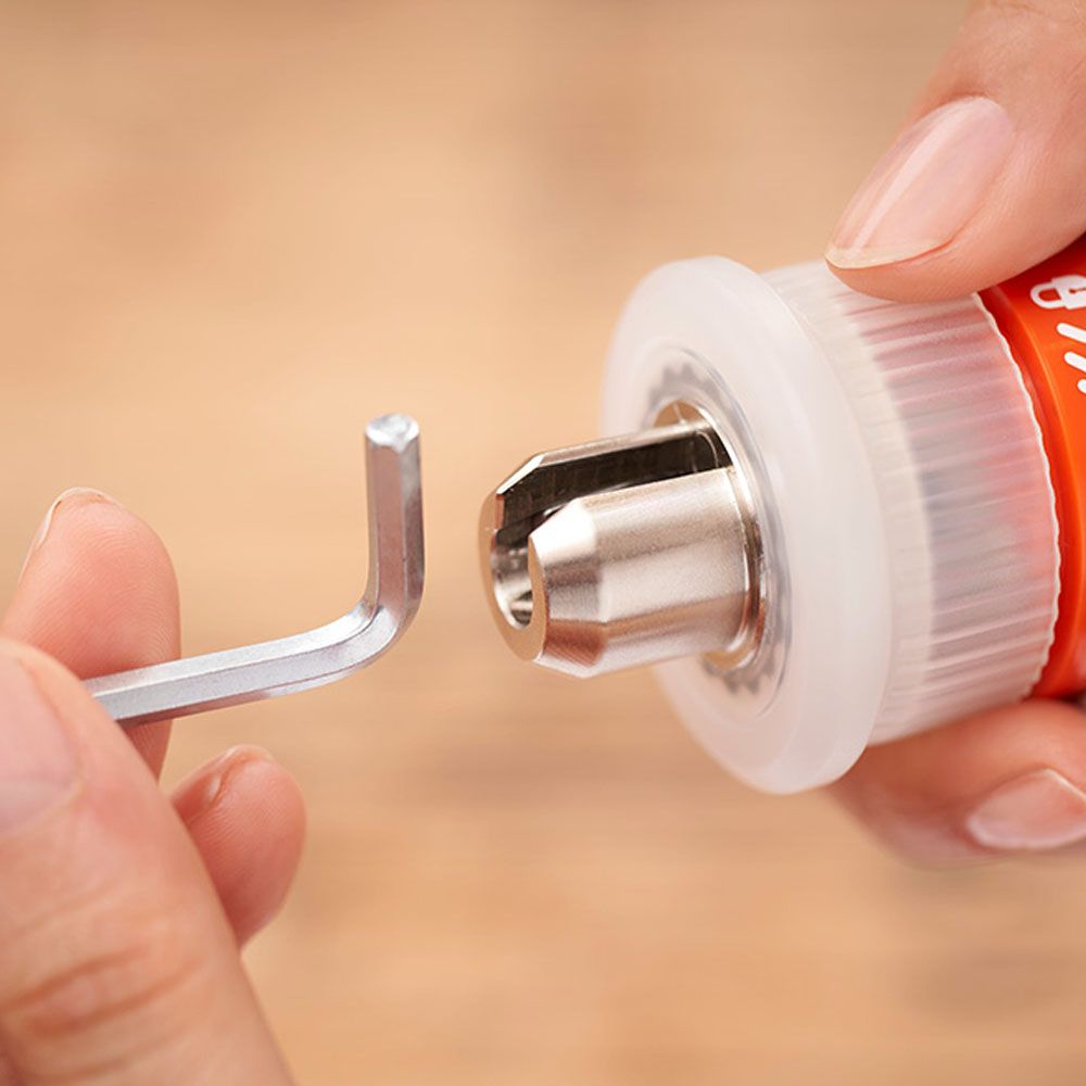 KIT ATORNILLADOR RECARGABLE HEXDRIVER 3,6 V + ASPIRADOR DE MANO 3,6 V - Imagen 11