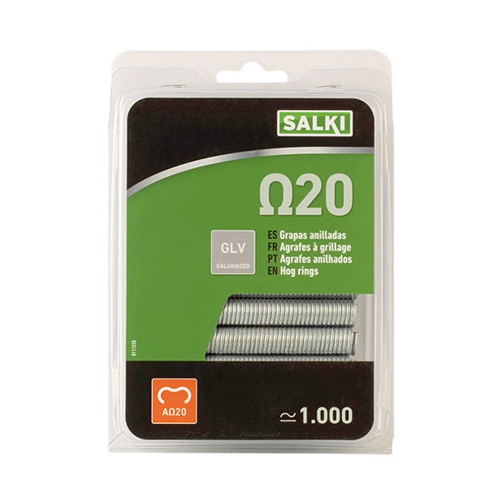 GRAPAS OMEGA 20 METÁLICA, 1000 uds - Imagen 3