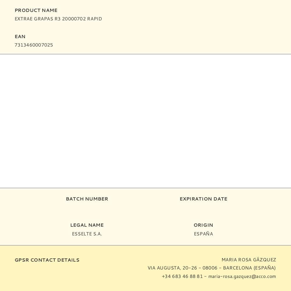 EXTRAE GRAPAS R3 - Imagen 5