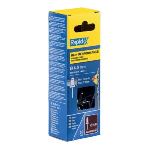 REMACHES TIPO BROCA DE ALUMINIO Ø4 x 10 mm BLISTER 50 uds