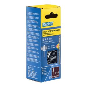 REMACHES TIPO BROCA DE ALUMINIO Ø4.8 x 14 mm. BLISTER 50 uds