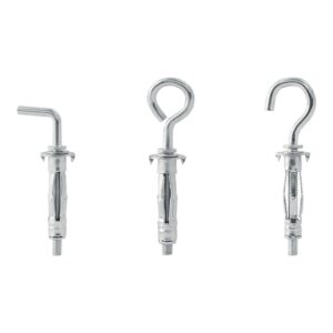 TACO DE EXPANSIÓN METÁLICO Ø8X32 TORNILLO Ø4 (BOLSA 12 unid)