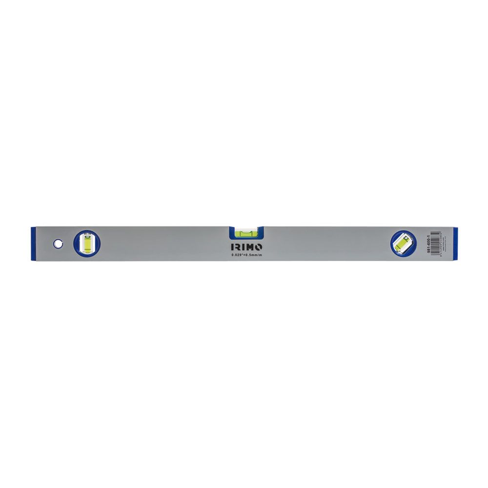 NIVEL TUBULAR DE ALUMINIO 600 x 20 x 49 mm
