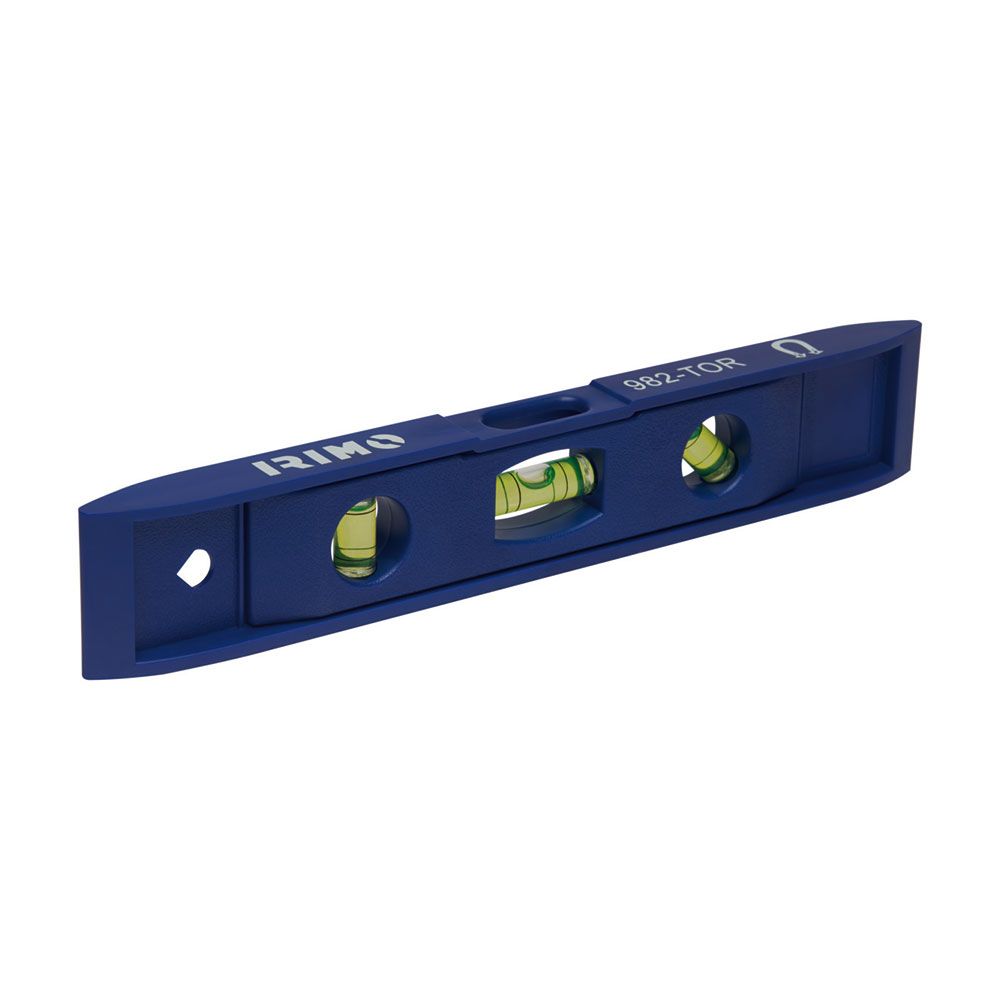 NIVEL DE PLÁSTICO TORPEDO, 230 x 15 x 40 mm