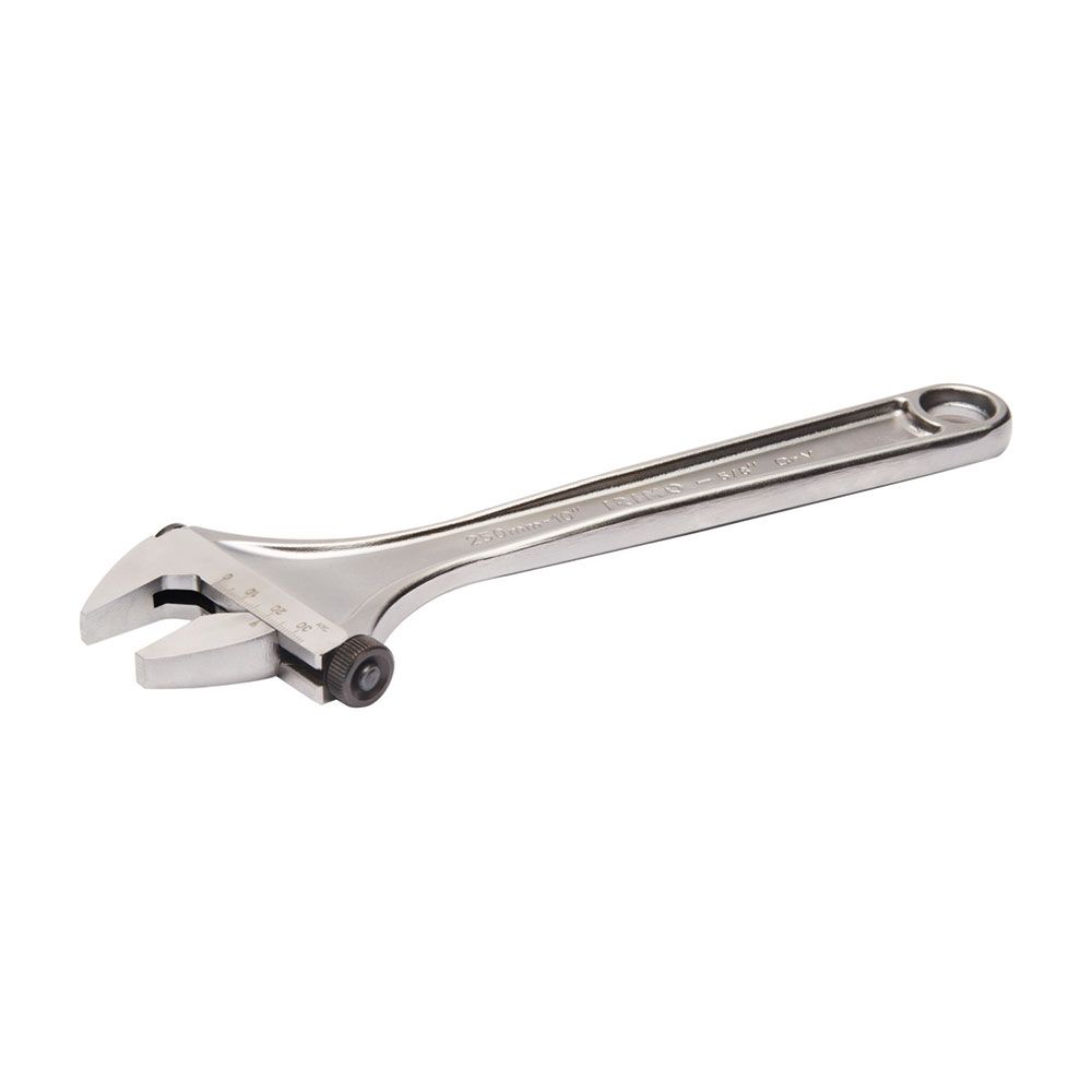 LLAVE AJUSTABLE (INGLESA) DE MOLETA LATERAL 16 pulg CROMADA
