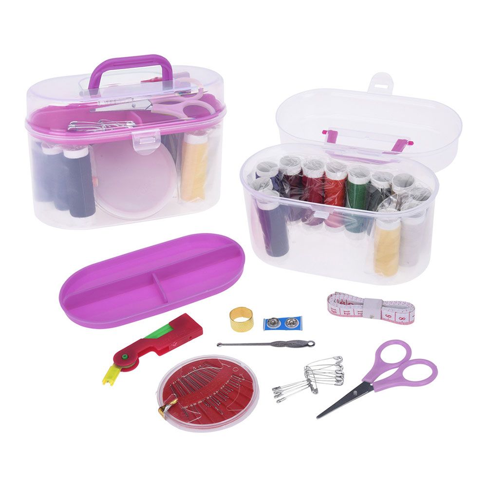 ESTUCHE ACCESORIOS COSER 50 pcs
