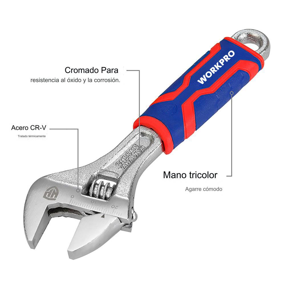 LLAVE AJUSTABLE 150 mm - Imagen 6