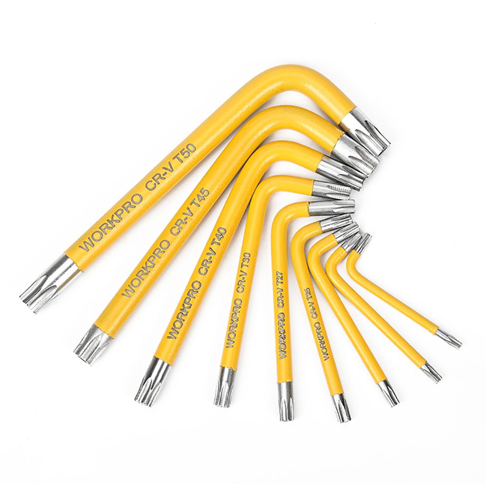 LLAVES TORX DE SEGURIDAD, JUEGO 9 PIEZAS - Imagen 3