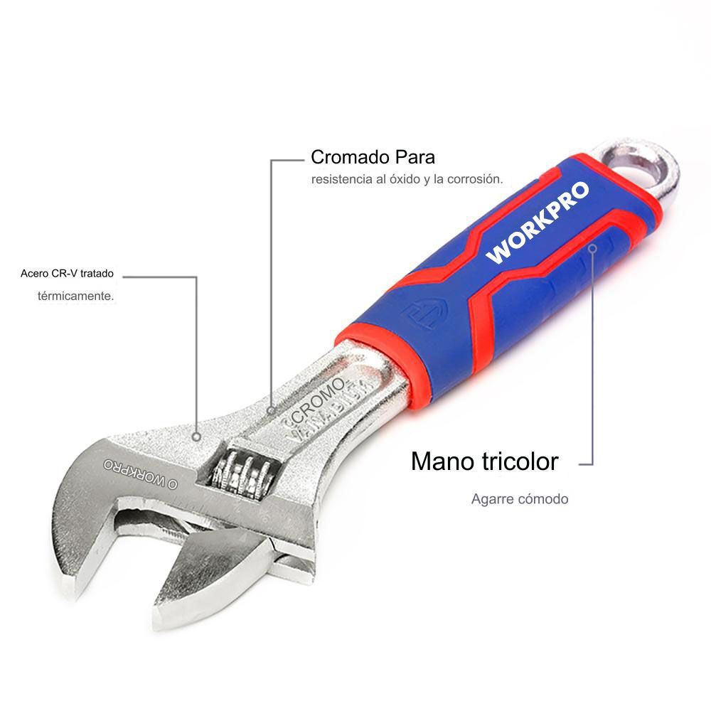 LLAVE AJUSTABLE 250 mm - Imagen 9