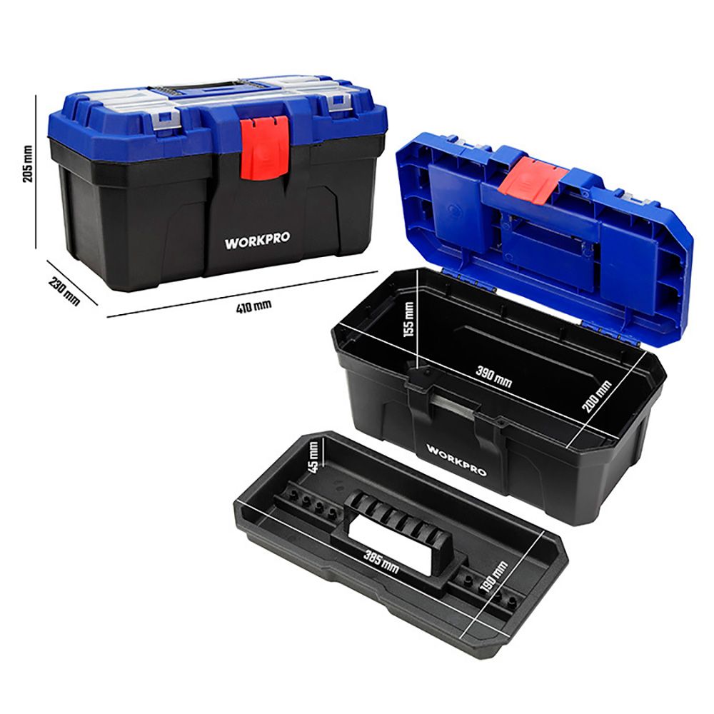 CAJA DE HERRAMIENTAS 41 x 23 x 20,5 cm - Imagen 9