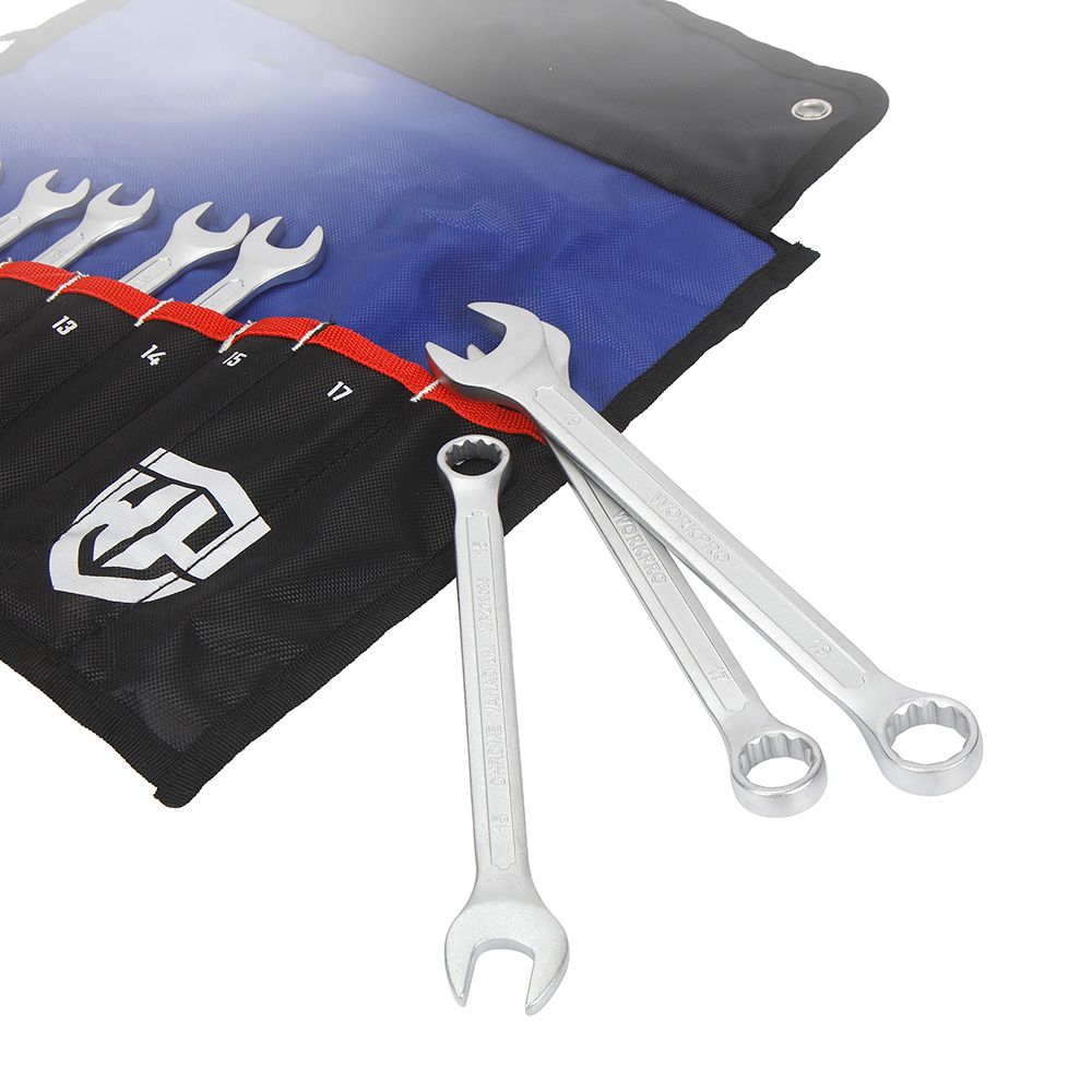 LLAVE FIJA COMBINADA, JUEGO 9 PIEZAS - Imagen 2