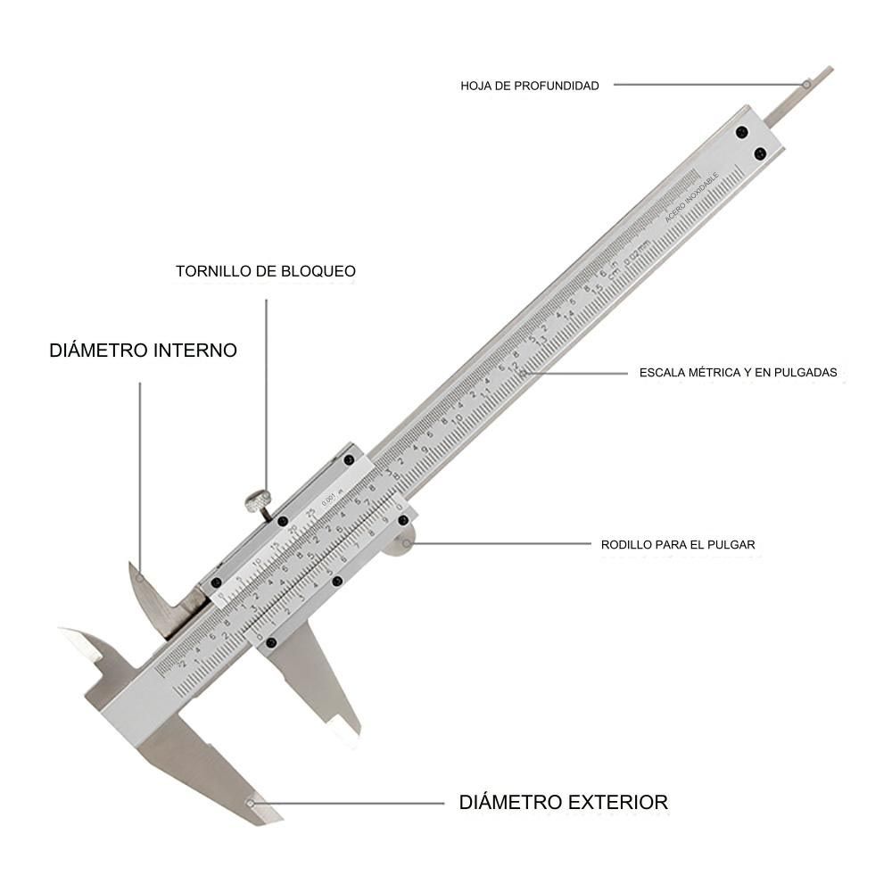CALIBRE VERNIER DE 150 mm - Imagen 8