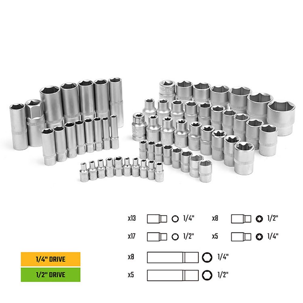 HERRAMIENTAS MECÁNICA, JUEGO DE 108 PIEZAS - Imagen 3