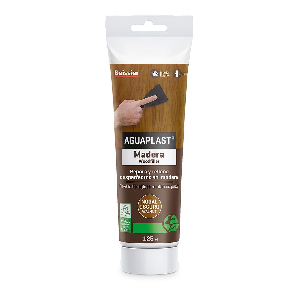 MASILLA PARA MADERA NOGAL OSCURO 125 ml