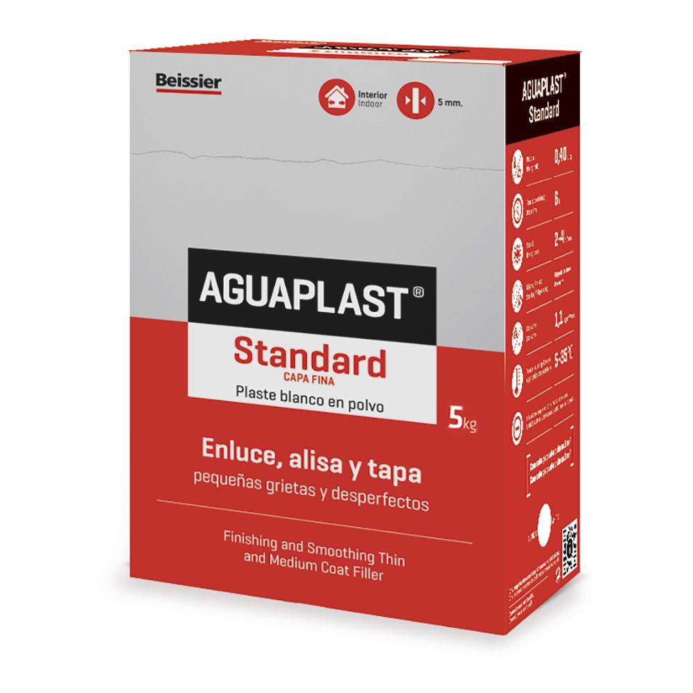 PLASTE EN POLVO STANDARD 5 kg