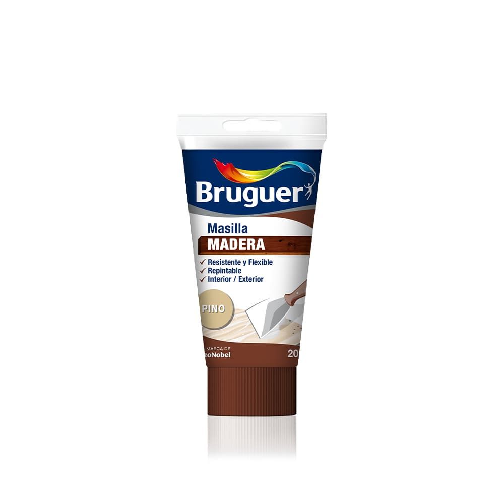 MASILLA PARA MADERA COLOR PINO 200 g