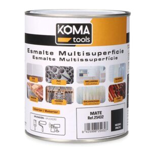 ESMALTE MULTISUPERFICIES NEGRO MATE 750 ml