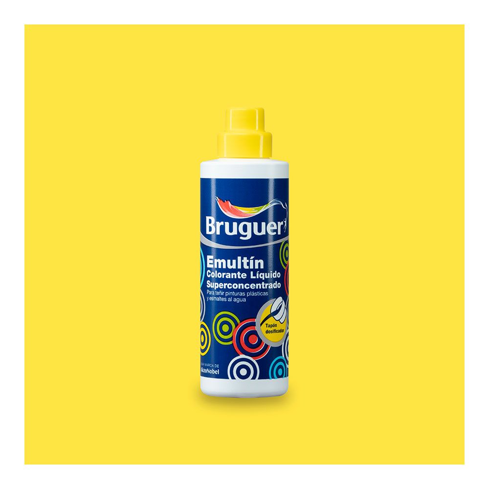 COLORANTE LÍQUIDO SUPERCONCENTRADO EMULTIN 50 ml AMARILLO LIMÓN