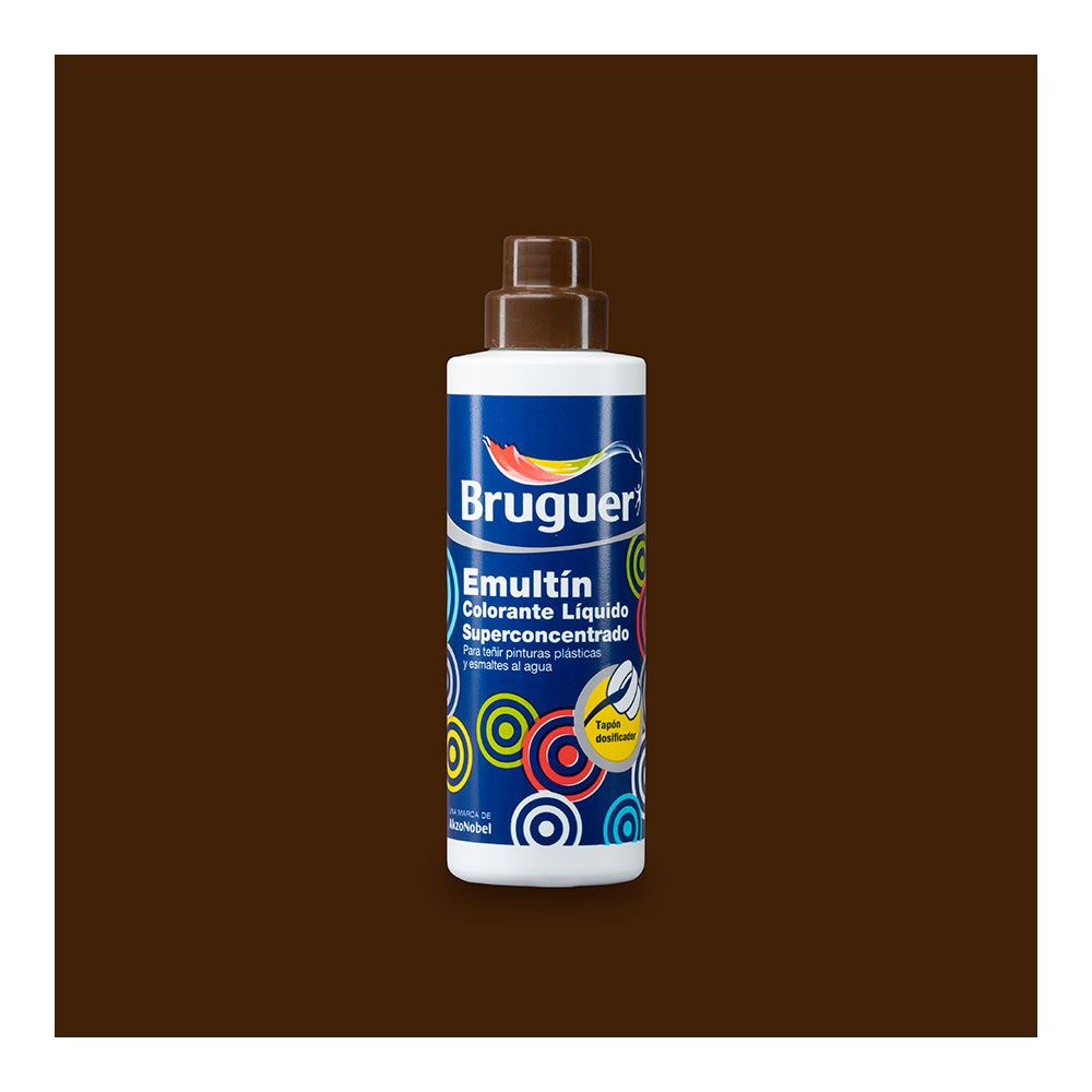 COLORANTE LÍQUIDO SUPERCONCENTRADO EMULTIN 50 ml PARDO
