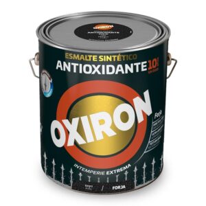 ESMALTE SINTÉTICO METÁLICO ANTIOXIDANTE NEGRO FORJA 4 L