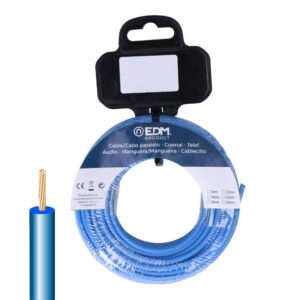 CARRETE CABLECILLO H07Z1-K 2,50 mm² AZUL, 10 m