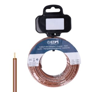 CARRETE CABLECILLO H07Z1-K 4,00 mm² MARRÓN, 15 m